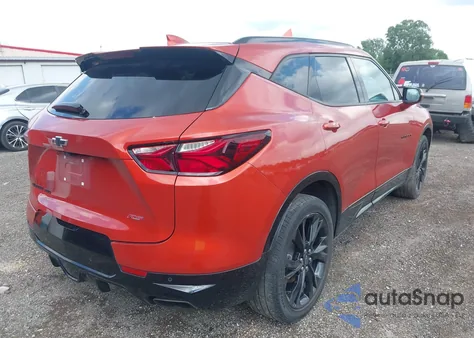 2021 Chevrolet Blazer Rs из США, поврежденный, VIN 3GNKBKRS1MS547173